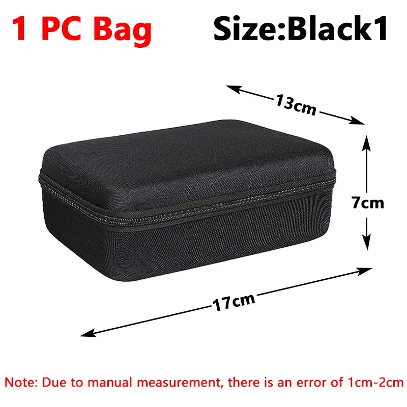 1Pc EVA Storage Box Travel Zipper Small Bag Portable Protective Storage Case Outdoor Tools Bag