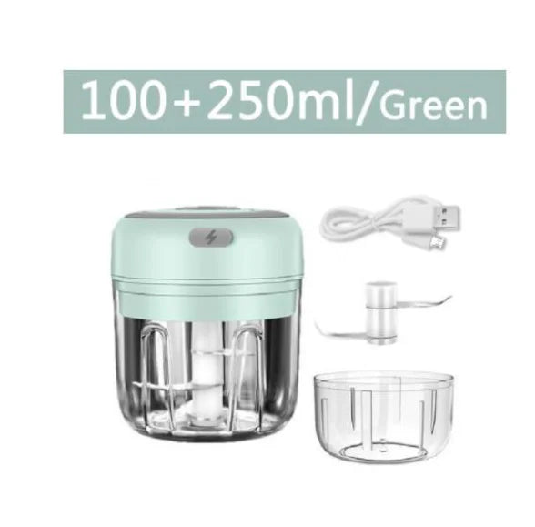 Compact Electric Mini Chopper USB Meat Grinder Masher Machine for Quick Preparation
