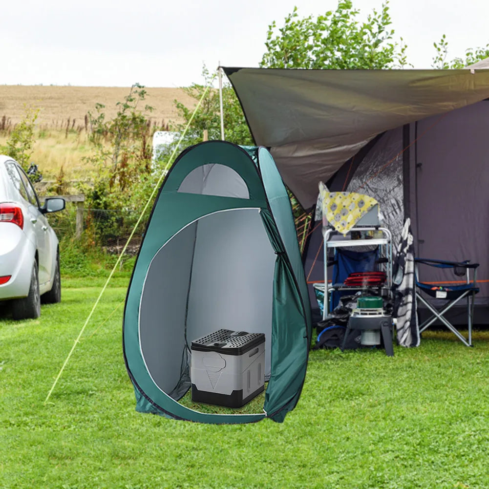 Portable Outdoor Camping Tent Shower Cover Simple Bath Room Mobile Toilet for Fishing Photography