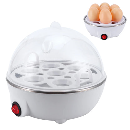 Electric Egg Cooker Single Egg Boiler Kitchen Steamed Rapid Breakfast .10-220V
