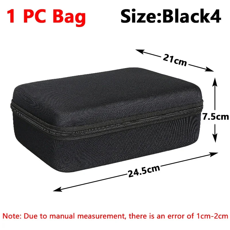 1Pc EVA Storage Box Travel Zipper Small Bag Portable Protective Storage Case Outdoor Tools Bag