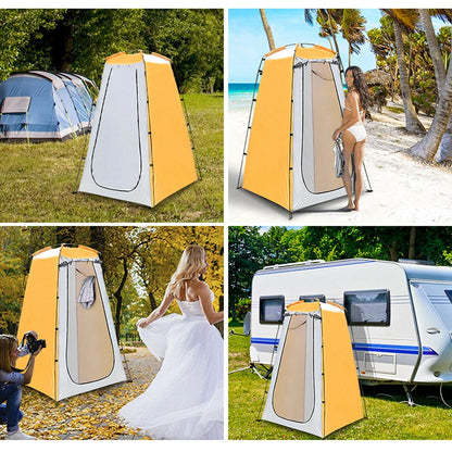 Portable Outdoor Camping Tent Shower Cover Simple Bath Room Mobile Toilet for Fishing Photography