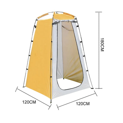 Portable Outdoor Camping Tent Shower Cover Simple Bath Room Mobile Toilet for Fishing Photography