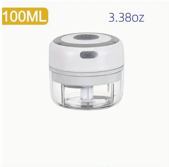 Compact Electric Mini Chopper USB Meat Grinder Masher Machine for Quick Preparation