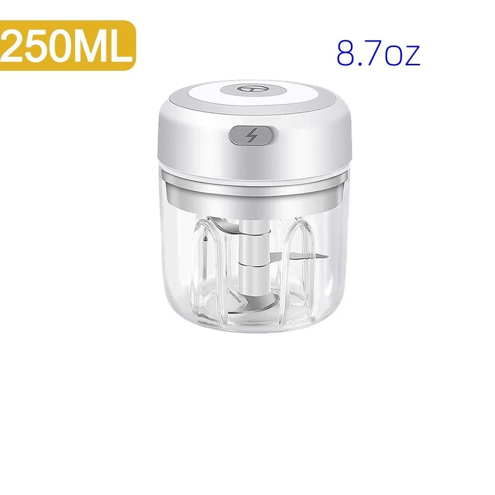 Compact Electric Mini Chopper USB Meat Grinder Masher Machine for Quick Preparation