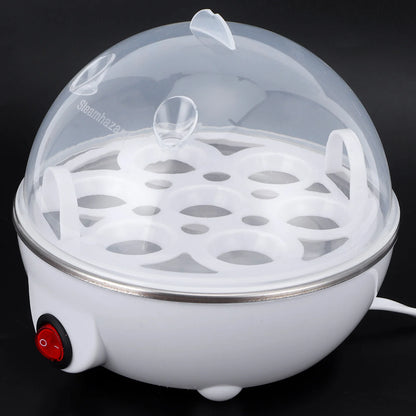 Electric Egg Cooker Single Egg Boiler Kitchen Steamed Rapid Breakfast .10-220V