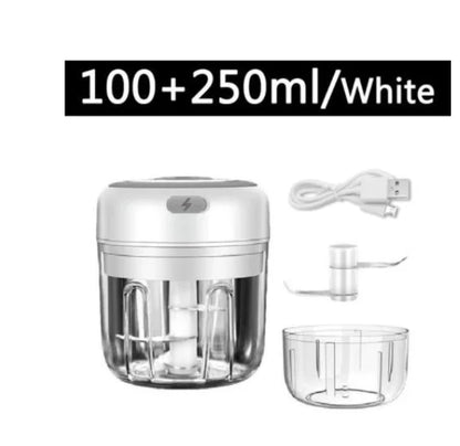 Compact Electric Mini Chopper USB Meat Grinder Masher Machine for Quick Preparation