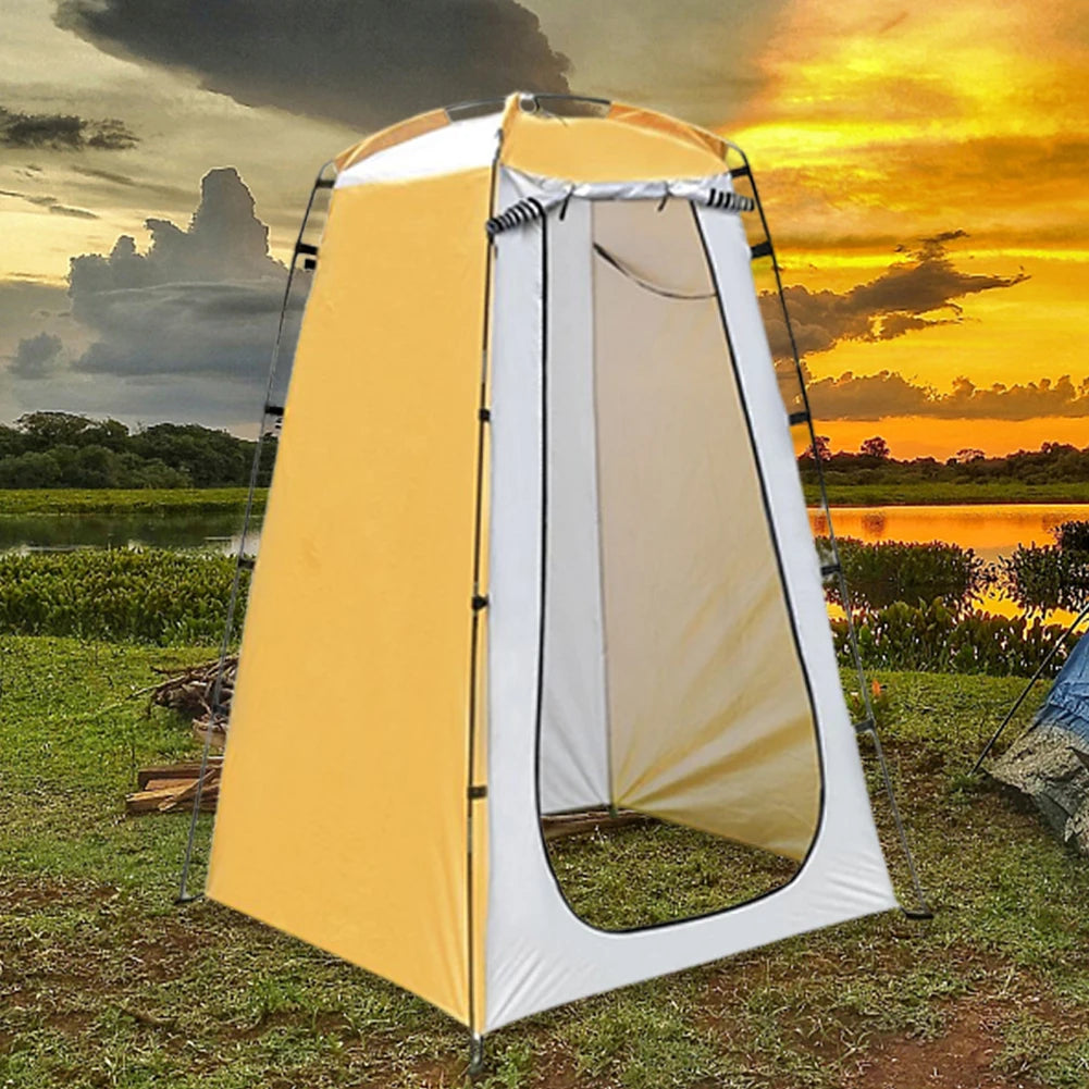 Portable Outdoor Camping Tent Shower Cover Simple Bath Room Mobile Toilet for Fishing Photography