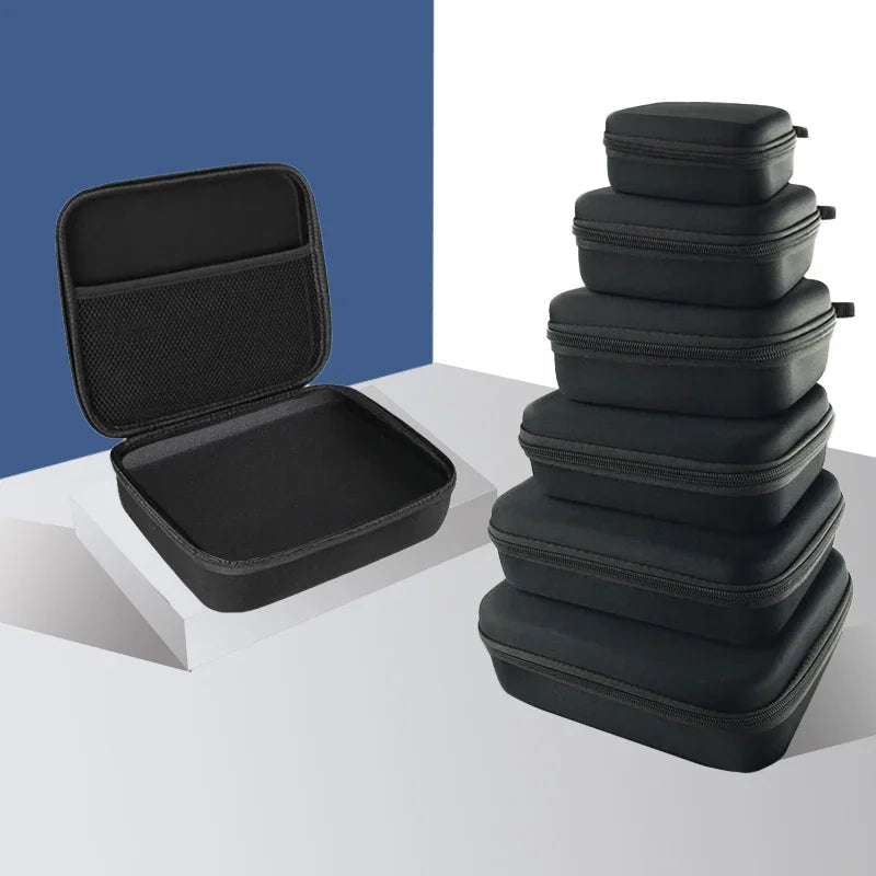1Pc EVA Storage Box Travel Zipper Small Bag Portable Protective Storage Case Outdoor Tools Bag
