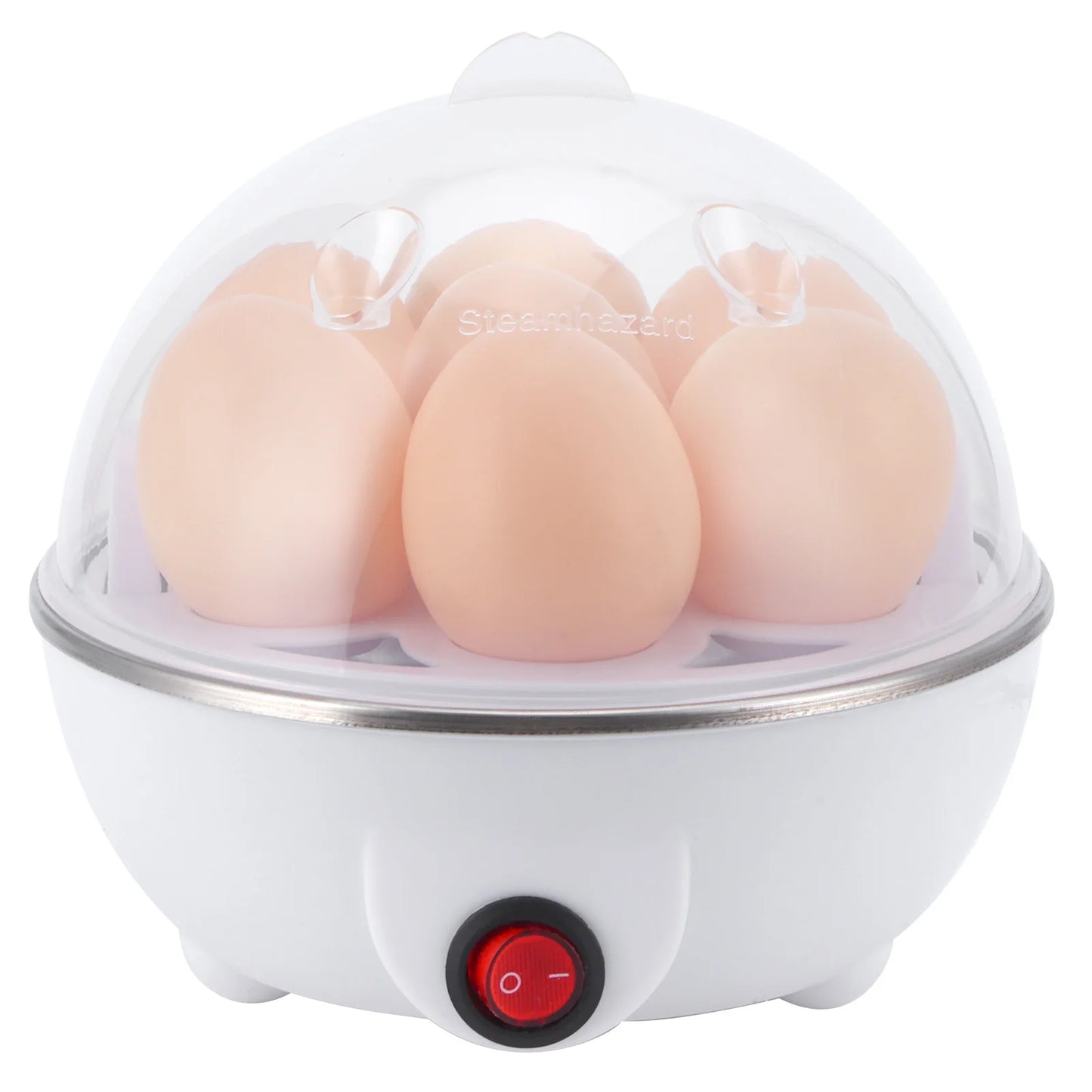 Electric Egg Cooker Single Egg Boiler Kitchen Steamed Rapid Breakfast .10-220V