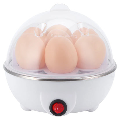 Electric Egg Cooker Single Egg Boiler Kitchen Steamed Rapid Breakfast .10-220V