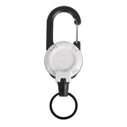1PC New Outdoor Automatic Retractable Wire Rope Luya Anti-theft Tactical Keychain Telescopic Keychain Retractable Hook Tool