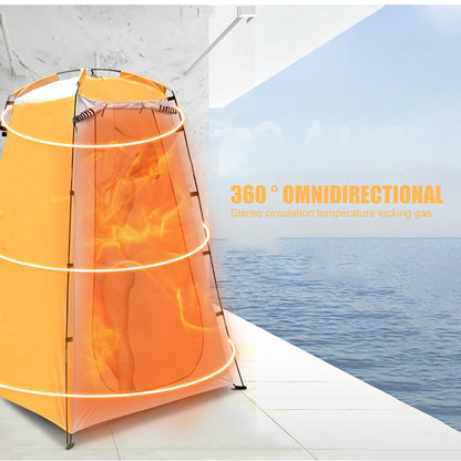 Portable Outdoor Camping Tent Shower Cover Simple Bath Room Mobile Toilet for Fishing Photography