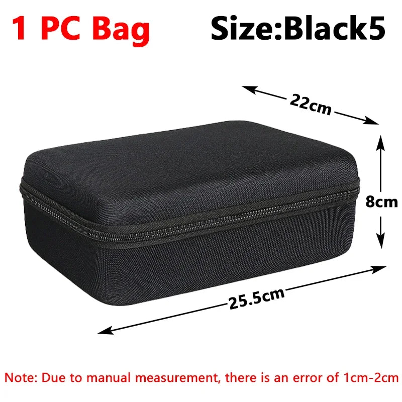 1Pc EVA Storage Box Travel Zipper Small Bag Portable Protective Storage Case Outdoor Tools Bag
