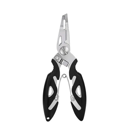 Curved Mouth Road Sub Pliers Cutting Lines Uncoupling Fish Hooks Opening Coils Outdoor Fishing Tools Plier