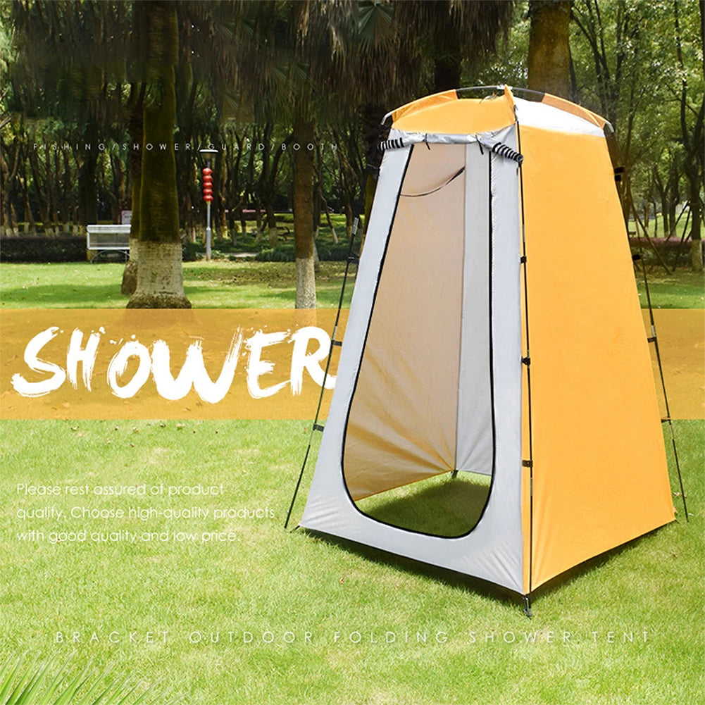 Portable Outdoor Camping Tent Shower Cover Simple Bath Room Mobile Toilet for Fishing Photography