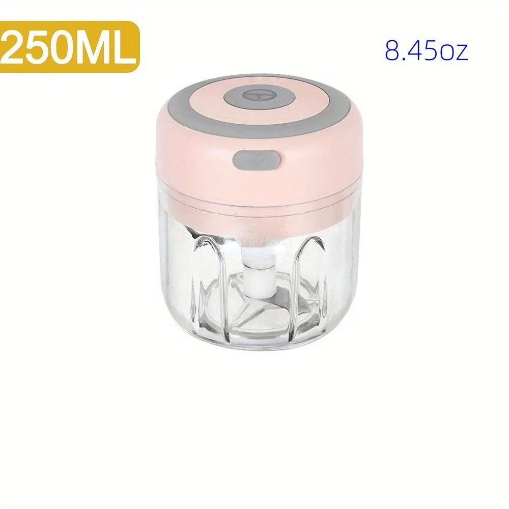 Compact Electric Mini Chopper USB Meat Grinder Masher Machine for Quick Preparation