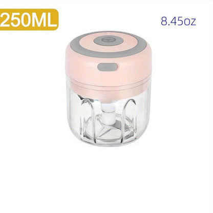 Compact Electric Mini Chopper USB Meat Grinder Masher Machine for Quick Preparation