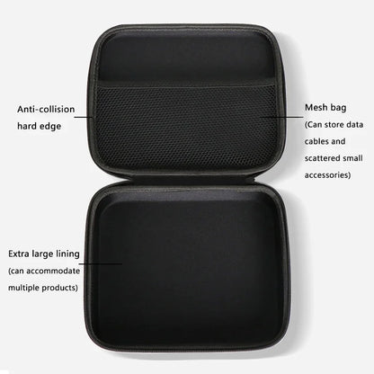 1Pc EVA Storage Box Travel Zipper Small Bag Portable Protective Storage Case Outdoor Tools Bag