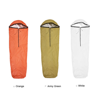 TOMSHOO Emergency Sleeping Bag Lightweight Waterproof Heat Reflective Thermal Sleeping Bag Survival Gear for Outdoor Adventure