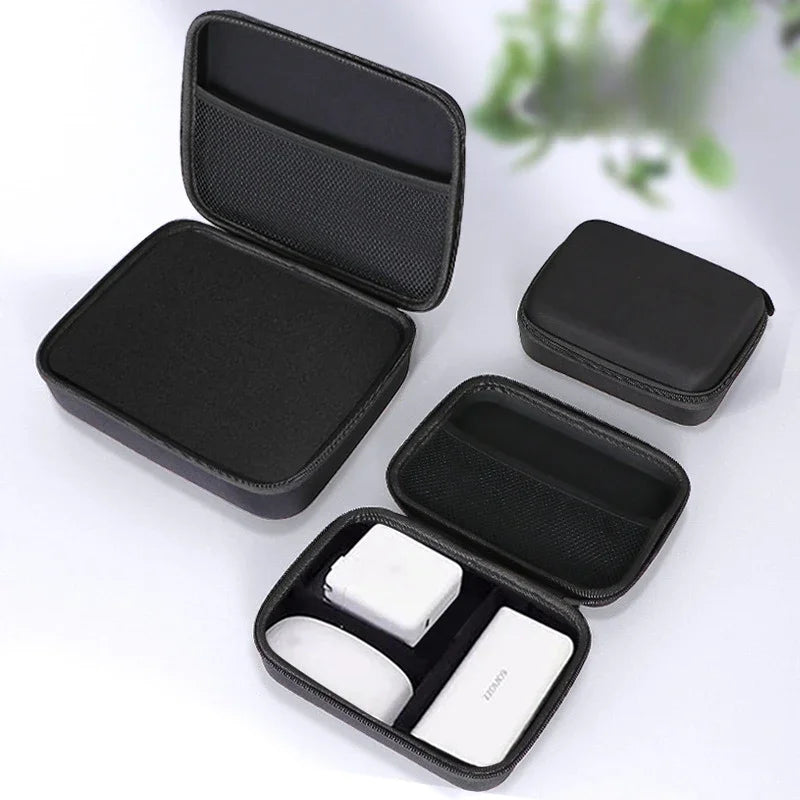 1Pc EVA Storage Box Travel Zipper Small Bag Portable Protective Storage Case Outdoor Tools Bag