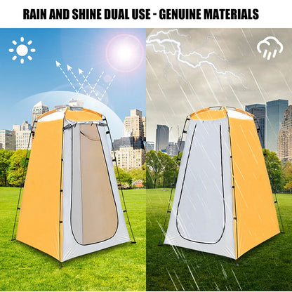 Portable Outdoor Camping Tent Shower Cover Simple Bath Room Mobile Toilet for Fishing Photography