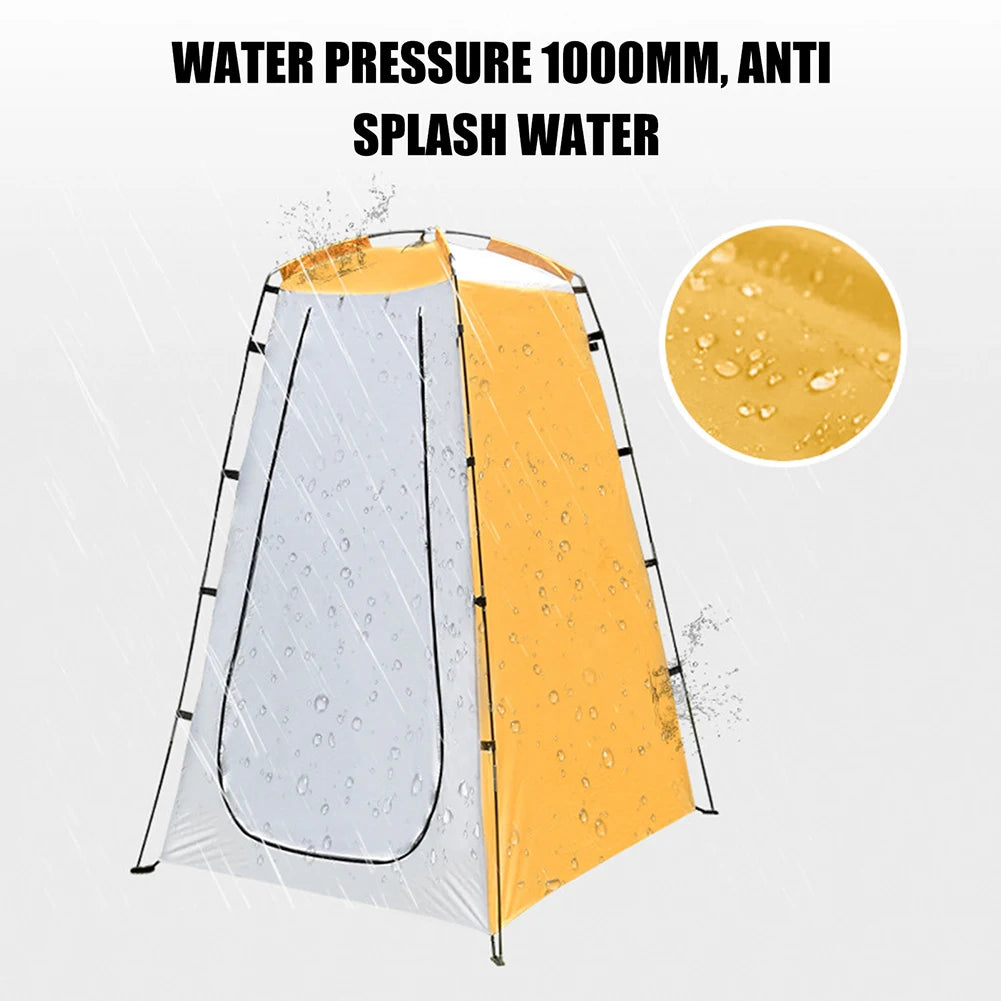 Portable Outdoor Camping Tent Shower Cover Simple Bath Room Mobile Toilet for Fishing Photography