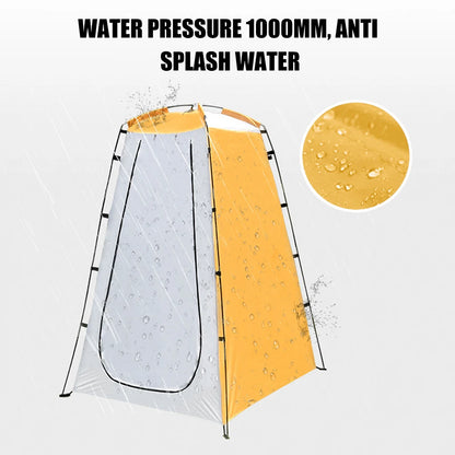 Portable Outdoor Camping Tent Shower Cover Simple Bath Room Mobile Toilet for Fishing Photography
