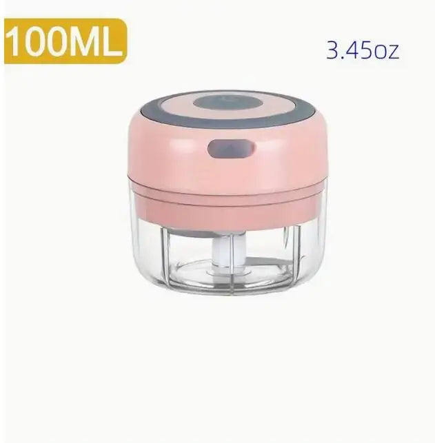 Compact Electric Mini Chopper USB Meat Grinder Masher Machine for Quick Preparation